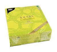 Papstar Serviettes, Mouchoir, Vert Citron, 7.8 x 20 x 20 cm