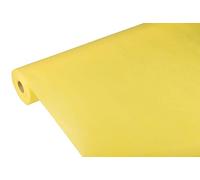 Papstar, Soft Selection Nappe en Tissu Non-tissé de Table 25 m x 1,18 m Jaune, # 82341