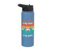 Papy is my Name Tattoo is my game Tatoueur Artist Stainless Steel Insulated Water Bottle