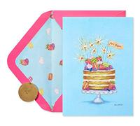 Papyrus Carte d'anniversaire pour maman - Conçue par Bella Pilar (Sparkler Cake)