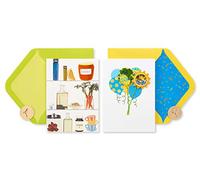 Papyrus Get Well Soon Lot de 2 cartes, remèdes et ballons