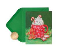 Papyrus Lot de 20 cartes de Noël avec enveloppes - Conçu par Bella Pilar, Warmest Wishes