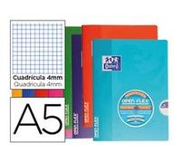 Paq/10 Libretas A5 48H. 90G. Cuad.4X4 C/M Tapa Plastico Oxford - [Livre en VO] Inconnu (Auteur)