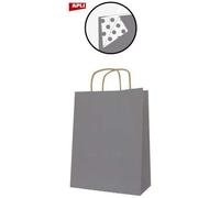 Paq 50 Sacs 18 X 8 X 21 Kraft Argent