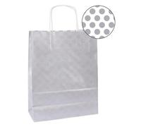 Paq 50 Sacs 32x16x39 Kraft Argent