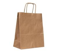 Paq 50 Sacs 32x16x39 Kraft Brun 100gr