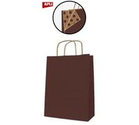 Paq 50 Sacs 32x16x39 Kraft Chocolat