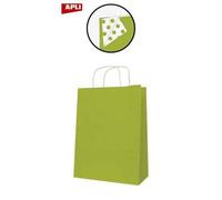 Paq 50 Sacs 32x16x39 Kraft Vert Lime