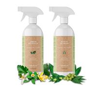 Paquet 2x1 - Savon à l'Huile de Neem et au Potassium - 100% Naturel Ecologique - Active les défenses naturelles des plantes d'intérieur et d'extérieur - Spray Prêt à l'Emploi, 1L chacun