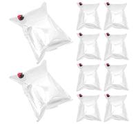 Paquet à Boissons Réutilisables 5L Argentés avec Bec et Valve à Clapet | Lot de 10 Pièces, Plastique PE Vmpet Ny, Pliables, Barrière Anti-Odeur