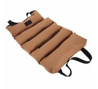 Paquet à Outils Enroulable Kaki en Toile Oxford Multifonction | Bandes Élastiques, Poignée et Bandoulière, Compartiments Multiples, Rangement Facile pour Outils et Tournevis