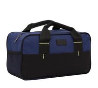 Paquet à Outils Grosse Capacité en Toile Oxford pour Réparation | Rangement Spacieux, Nettoyage Facile, Transport Pratique, Bleu Marine, pour Panne de Voiture, Usage Atelier