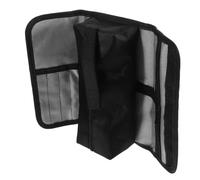 Paquet à Outils Portable en Tissu Oxford, Pochette à Main Pliable | Rangement Multi-poches à Fermeture Zippée, Séparation des Outils, Poignées Renforcées, Usage Maintenance