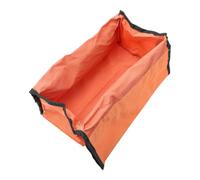 Paquet à Outils pour Échelle Pliante, Pochette Orange en Tissu | Grosse Capacité, Lavable et Résistante à L’usure, Rangement Maison Pratique, Style Herringbone