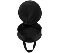 Paquet à Outils Rond Portable avec Poignée, Noir, Oxford, Rangement | Grosse Capacité, pour Outils et Câbles de Recharge Auto, Design Épais Protecteur