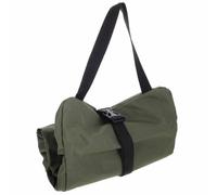 Paquet à Outils Roulable en Tissu Oxford Bandoulière et Poignées | Compartiments Multiples, Bandes Élastiques et Poches Zippées, Fermeture Facile, pour Atelier Garage et Camping