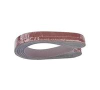Paquet de 10 bandes abrasives abrasives 30x330mm rouge grain 240/800 for ponceuse outils rotatifs électriques(240 Grit)