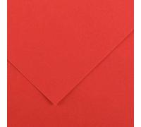 Paquet de 10 feuilles de papier Colorline CANSON 50 x 65 cm 150 g rouge