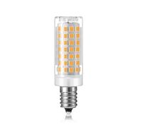Paquet de 10, lampe de maïs LED AC220V 88LED-2835SMD 10W ampoule de lustre | G9/E12/E14/E17 Pas de scintillement(Warm White,E17)