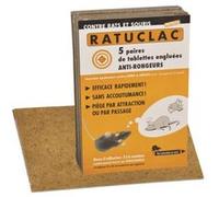 Paquet de 10 Piéges à souris et rats ""ratuclac"" professionnels G