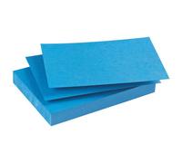 Paquet de 100 couvertures grain de cuir 270 g bleu