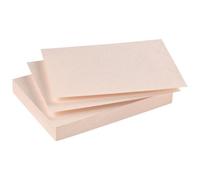 Paquet de 100 couvertures grain de cuir 270 g ivoire