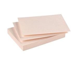 Paquet de 100 couvertures grain de cuir 270 g ivoire