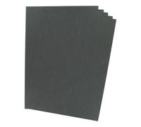 Paquet de 100 couvertures grain de cuir 270 g noir