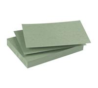Paquet de 100 couvertures grain de cuir 270 g vert
