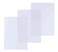 Paquet De 100 Couvertures Reliure A3, Pvc 20/100 Transparent