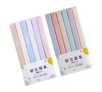 Paquet de 12 stylos surligneurs pastel | Ensemble de marqueurs à double pointe pour notes d ' étude, organisation du planificateur, révision de lecture,