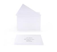 Paquet De 15 Cartes De Visite + 15 EnveloPPes Auto Adhesives 90X140