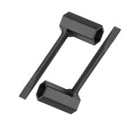 Paquet de 2 outils de tronçonneuse multifonctions dotés d ' extrémités à double usage pour l ' entretien des arbres et l ' entretien du terrain, outil d ' élagage antirouille observé