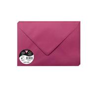 Paquet de 20 enveloppes Pollen 162x229mm 120g/m² - Framboise