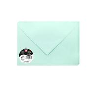 Paquet de 20 enveloppes Pollen 162x229mm 120g/m² - Vert Jade