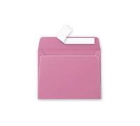 Paquet de 20 enveloppes Pollen 90x140mm 120g/m2 - Rose hortensia