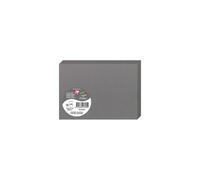 Paquet de 25 cartes pliées Pollen 110x155mm 210g/m2 - Acier