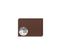 Paquet de 25 cartes pliées Pollen 110x155mm 210g/m2 - Cacao