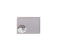 Paquet de 25 cartes pliées Pollen 110x155mm 210g/m2 - Gris koala