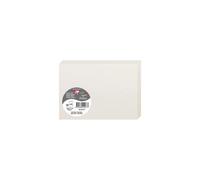 Paquet de 25 cartes pliées Pollen 110x155mm 210g/m2 - Gris perle