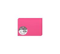 Paquet de 25 cartes pliées Pollen 110x155mm 210g/m2 - Rose fuchsia