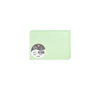 Paquet de 25 cartes pliées Pollen 110x155mm 210g/m2 - Vert