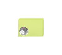 Paquet de 25 cartes pliées Pollen 110x155mm 210g/m2 - Vert bourgeon