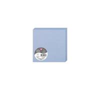 Paquet de 25 cartes pliées Pollen 135x135mm 210g/m² - Bleu lavande