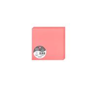 Paquet de 25 cartes pliées Pollen 135x135mm 210g/m² - litchi
