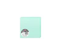 Paquet de 25 cartes pliées Pollen 135x135mm 210g/m² - Vert Jade