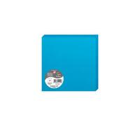 Paquet de 25 cartes pliées Pollen 160x160mm 210g/m2 - Bleu turquoise