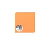 Paquet de 25 cartes pliées Pollen 160x160mm 210g/m2 - Clémentine