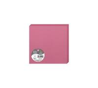 Paquet de 25 cartes pliées Pollen 160x160mm 210g/m2 - Rose hortensia