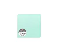 Paquet de 25 cartes pliées Pollen 160x160mm 210g/m2 - Vert Jade